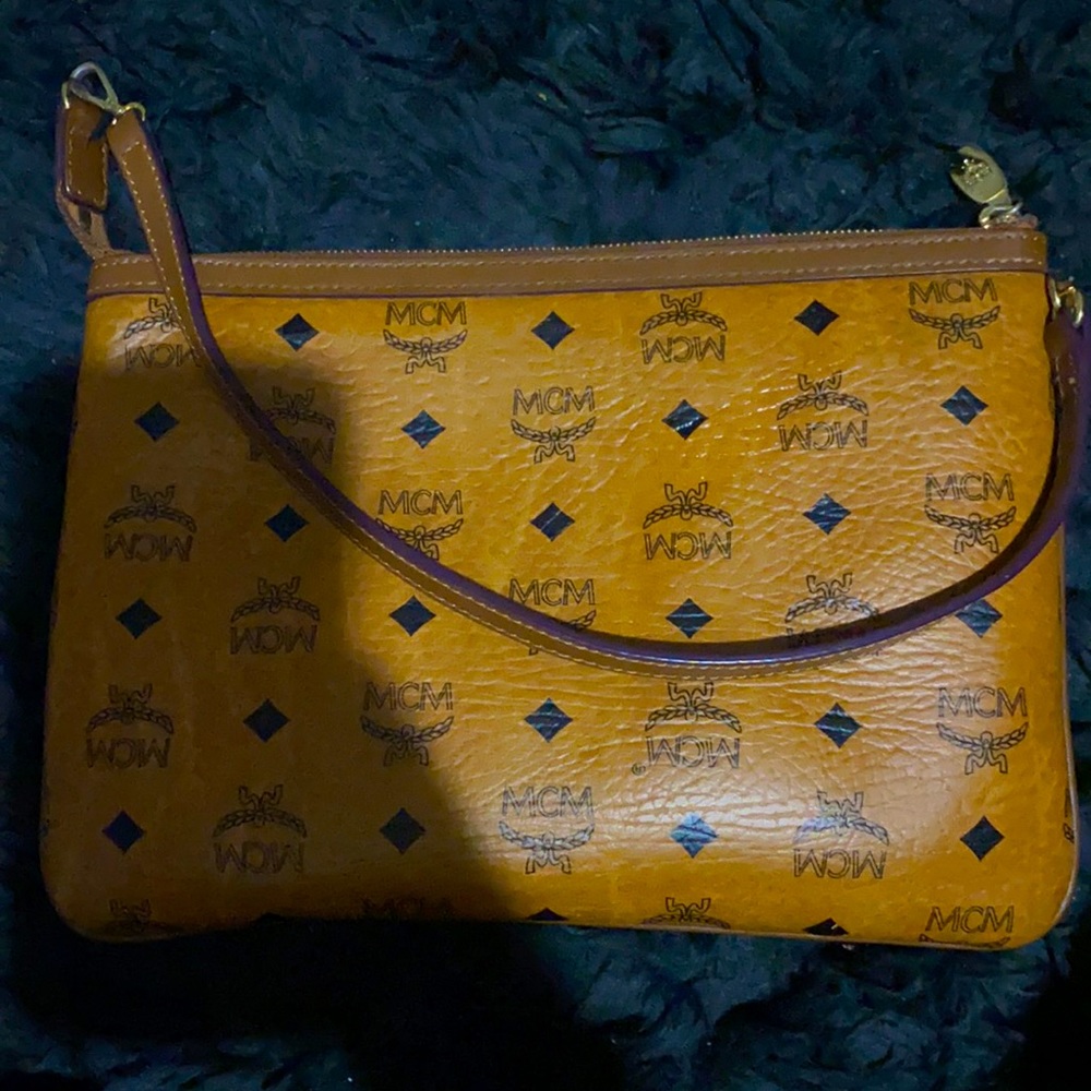 MCM clutch bag